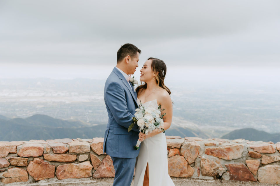 Teresa + Johnny: Lake Arrowhead Elopement