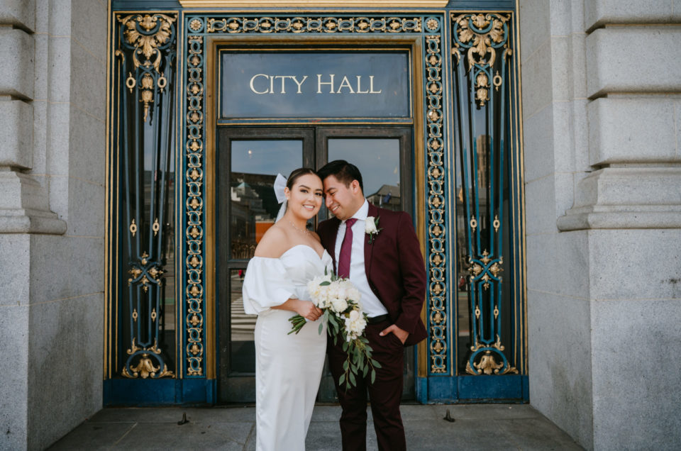 Nora + Rafael: San Francisco City Hall Wedding