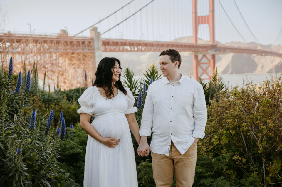 Ellen + Michael: Golden Gate Bridge Maternity Session